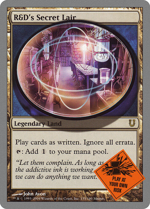 R&D's Secret Lair - Unhinged - 135