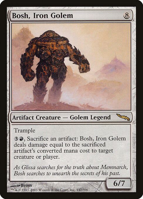Bosh, Iron Golem - Mirrodin - 147