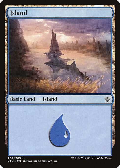 Island - Khans of Tarkir - 254