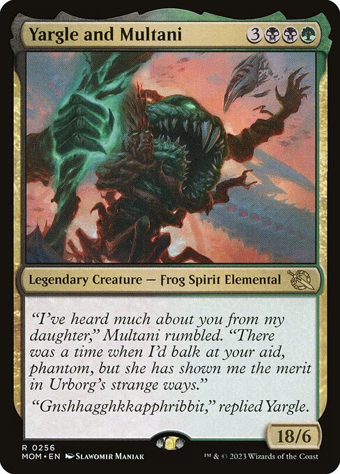 Yargle and Multani - March of the Machine - 256