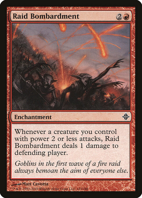 Raid Bombardment - Rise of the Eldrazi - 161