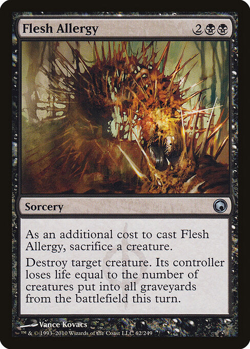 Flesh Allergy - Scars of Mirrodin - 62