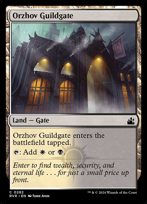 Orzhov Guildgate - Ravnica Remastered - 282