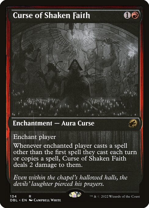 Curse of Shaken Faith - Innistrad: Double Feature - 134