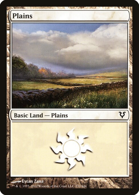 Plains - Avacyn Restored - 232