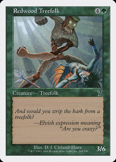 Redwood Treefolk - Seventh Edition - 264