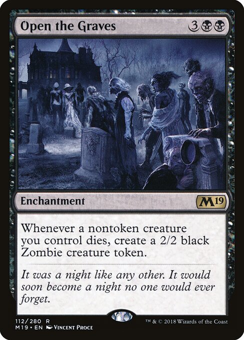 Open the Graves - Core Set 2019 - 112