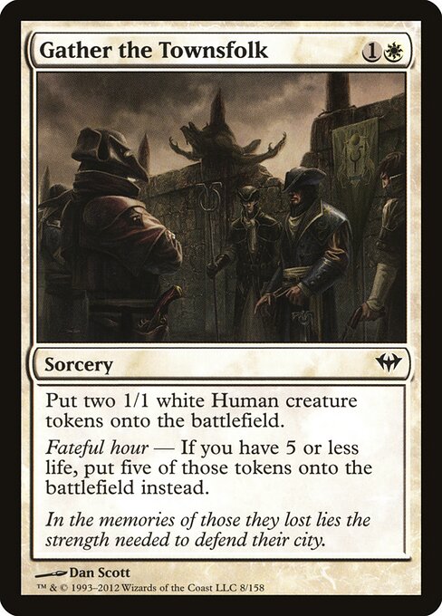 Gather the Townsfolk - Dark Ascension - 8