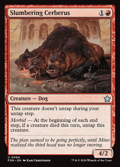 Slumbering Cerberus - Foundations - 94