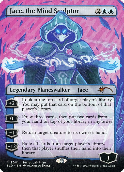 Jace, the Mind Sculptor - Secret Lair Drop - 8001