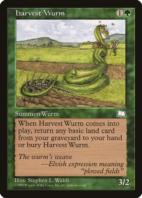 Harvest Wurm - Weatherlight - 130