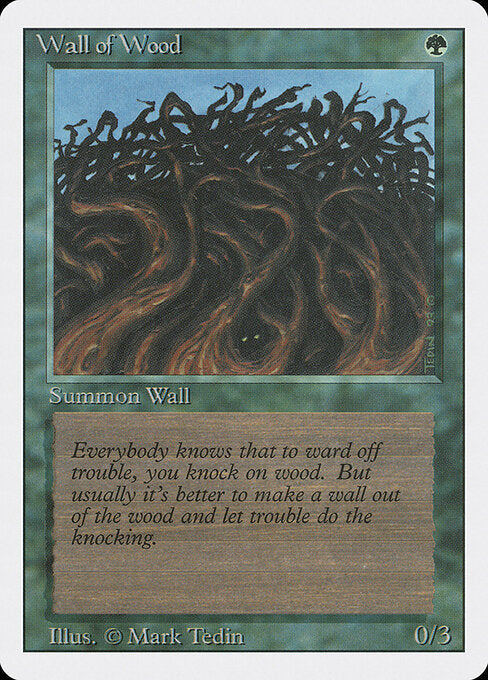 Wall of Wood - Revised Edition - 226