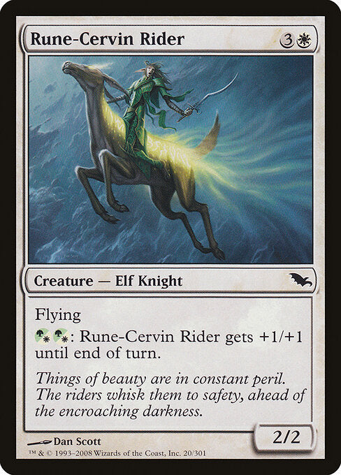 Rune-Cervin Rider - Shadowmoor - 20