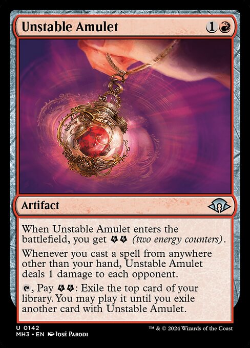 Unstable Amulet - Modern Horizons 3 - 142