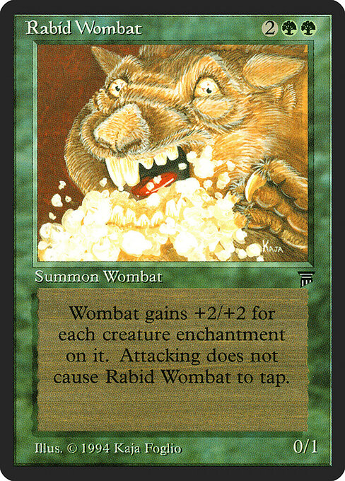 Rabid Wombat - Legends - 198