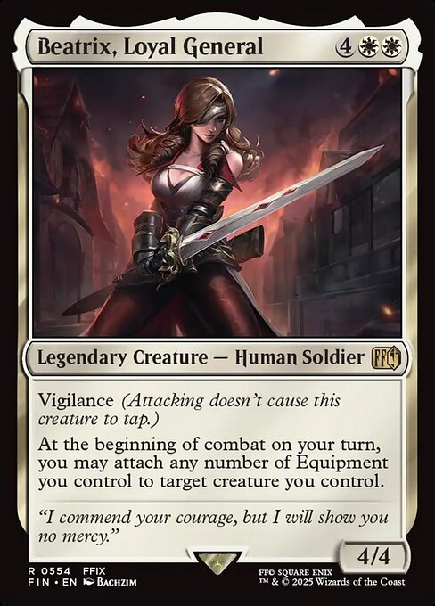 Beatrix, Loyal General - Final Fantasy - 554