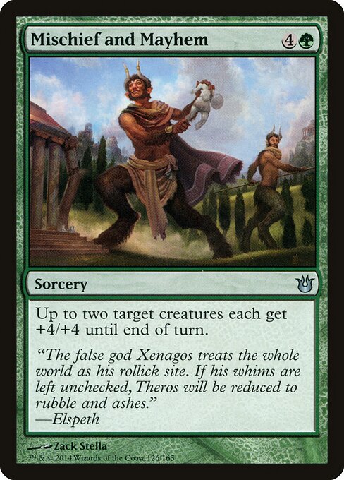 Mischief and Mayhem - Born of the Gods - 126