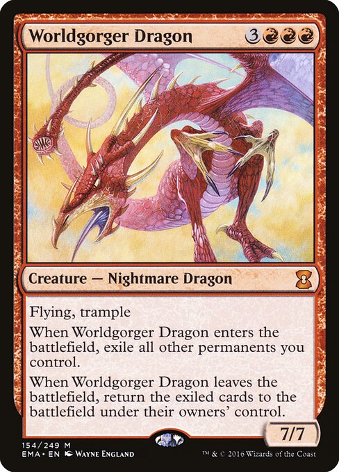 Worldgorger Dragon - Eternal Masters - 154