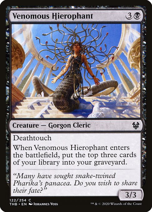 Venomous Hierophant - Theros Beyond Death - 122