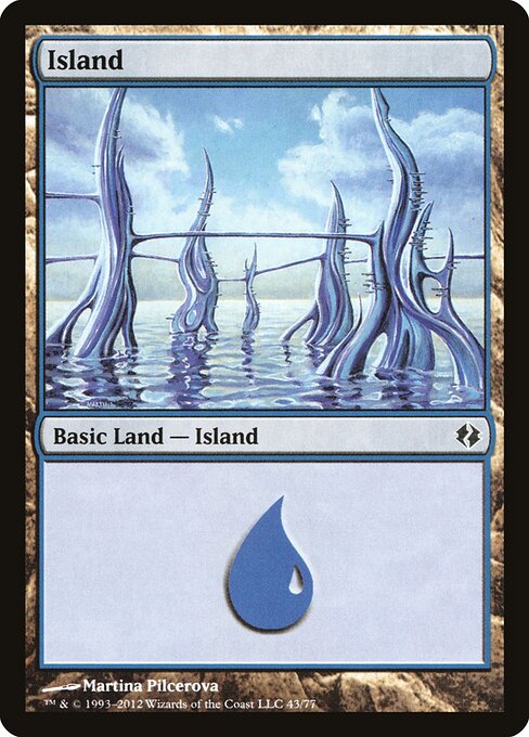 Island - Duel Decks: Venser vs. Koth - 43