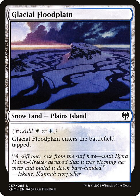 Glacial Floodplain - Kaldheim - 257