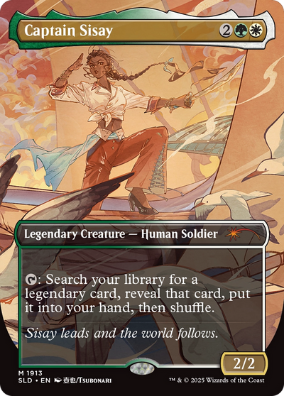 Captain Sisay (1913) (Rainbow Foil) [Secret Lair Drop Series]