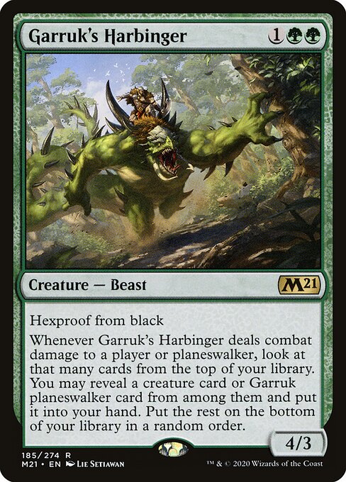 Garruk's Harbinger - Core Set 2021 - 185