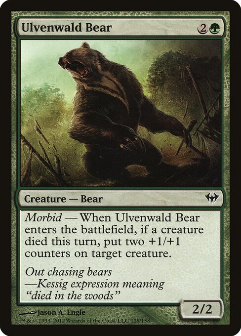 Ulvenwald Bear - Dark Ascension - 129