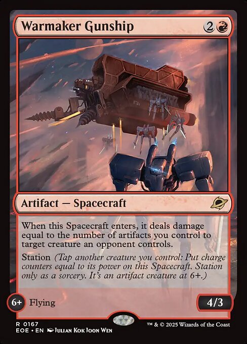 Warmaker Gunship - Edge of Eternities - 167