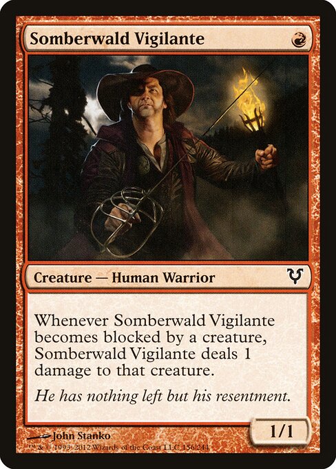 Somberwald Vigilante - Avacyn Restored - 156