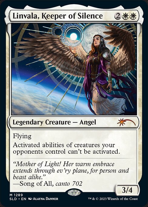 Linvala, Keeper of Silence - Secret Lair Drop - 1289