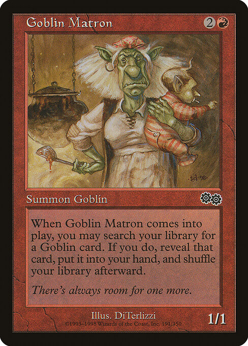 Goblin Matron - Urza's Saga - 191