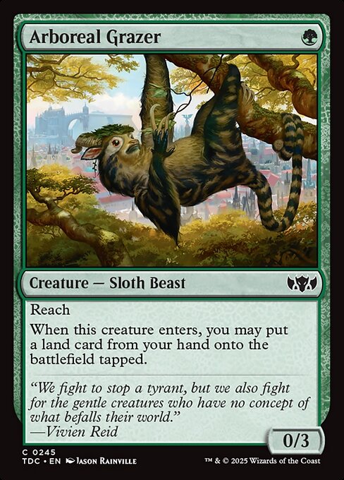 Arboreal Grazer - Tarkir: Dragonstorm Commander - 245