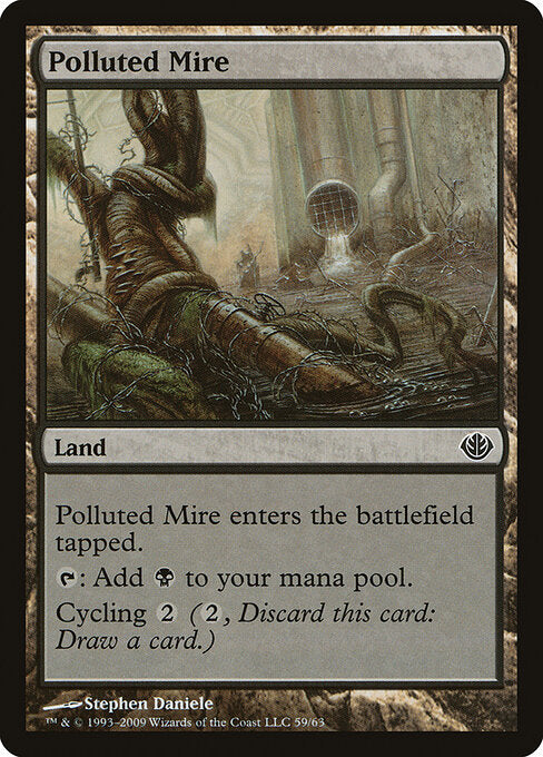 Polluted Mire - Duel Decks: Garruk vs. Liliana - 59