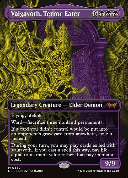 Valgavoth, Terror Eater - Duskmourn: House of Horror - 352