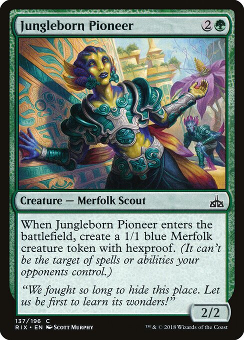 Jungleborn Pioneer - Rivals of Ixalan - 137