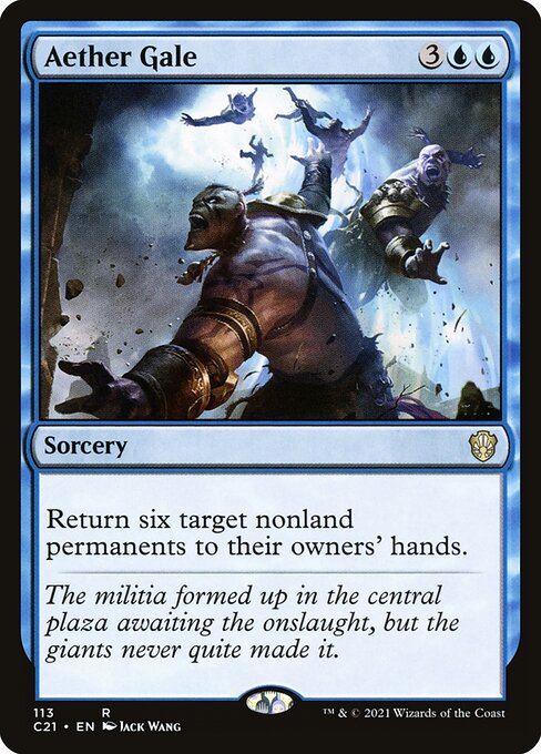 Aether Gale - Commander 2021 - 113