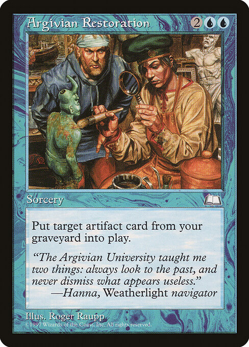 Argivian Restoration - Weatherlight - 34