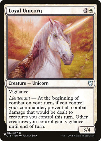 Loyal Unicorn [The List]