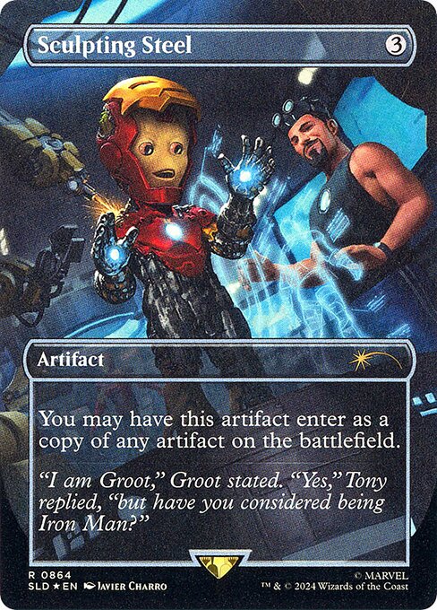Sculpting Steel - Secret Lair Drop - 864