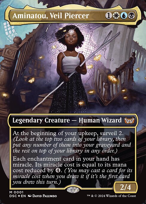 Aminatou, Veil Piercer - Duskmourn: House of Horror Commander - 1