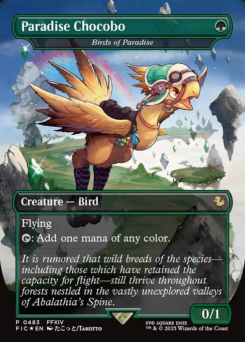 Birds of Paradise - Final Fantasy Commander - 483