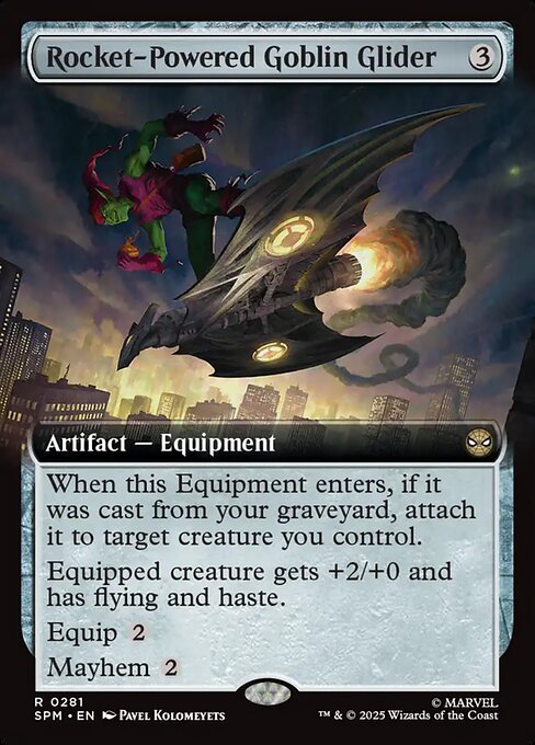 Rocket-Powered Goblin Glider - Marvel's Spider-Man - 281