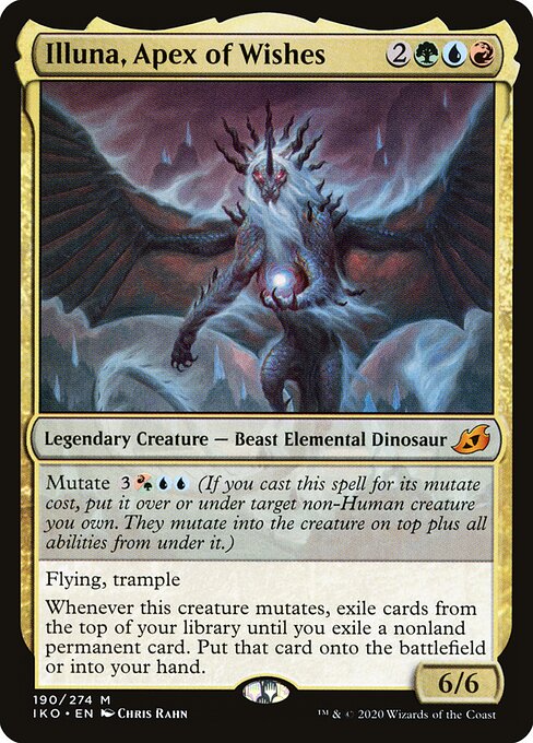 Illuna, Apex of Wishes - Ikoria: Lair of Behemoths - 190