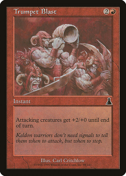 Trumpet Blast - Urza's Destiny - 98