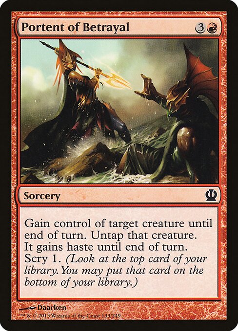 Portent of Betrayal - Theros - 133