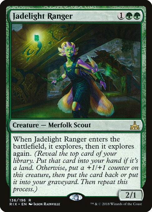 Jadelight Ranger - Rivals of Ixalan - 136