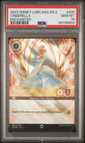 CINDERELLA ENCHANTED 2023 DISNEY LORCANA EN 2-RISE OF THE FLOODBORN PSA GEM MT 10