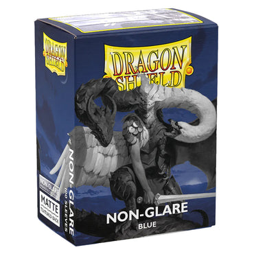 Blue - Non-Glare - Matte Sleeves - Standard Size