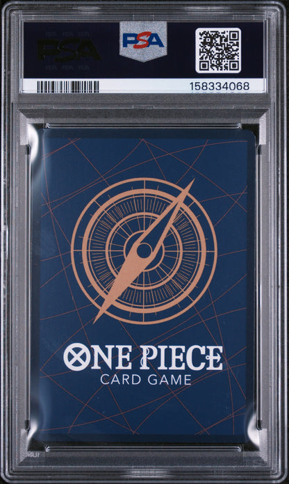 RORONOA ZORO SPECIAL ALTERNATE ART 2026 ONE PIECE OP14-EB04-THE AZURE SEA'S SEVEN PSA GEM MT 10